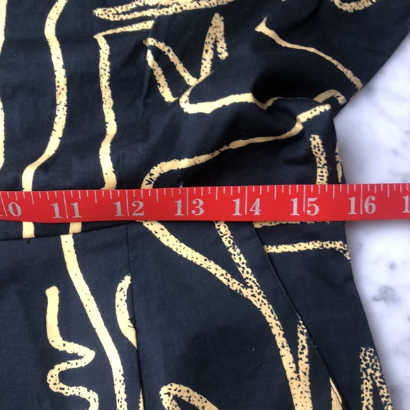 BEL KAZAN Stylish Black and Yellow Jumpsuit Size M - Picture 8 of 13